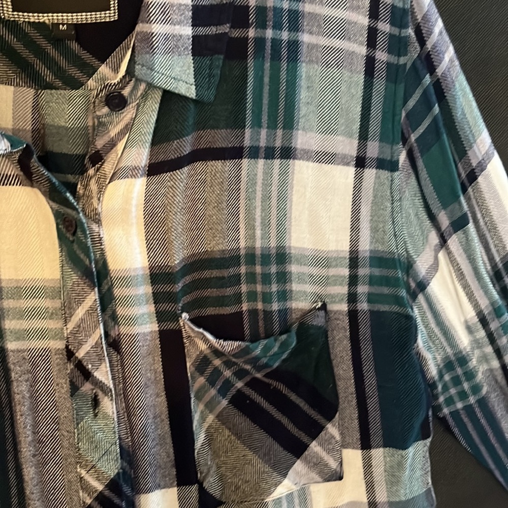 Rails Button Shirt Size M - image 3